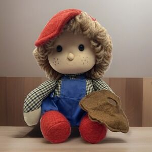 Vintage Cacos Boy Doll- Wind Up & Head Moves-Plays-Take me out the the ball game